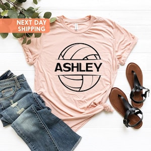 Custom Volleyball Player Shirt: Personalized Team Tee
