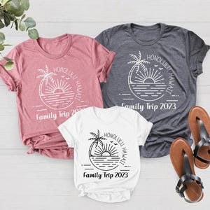 Custom Family Vacation T-Shirts, Summer Camp Group Shirts, Boy Girl Toddler Kid Tees, Family Beach Matching T-shirt, Men Kids Women T-shirt