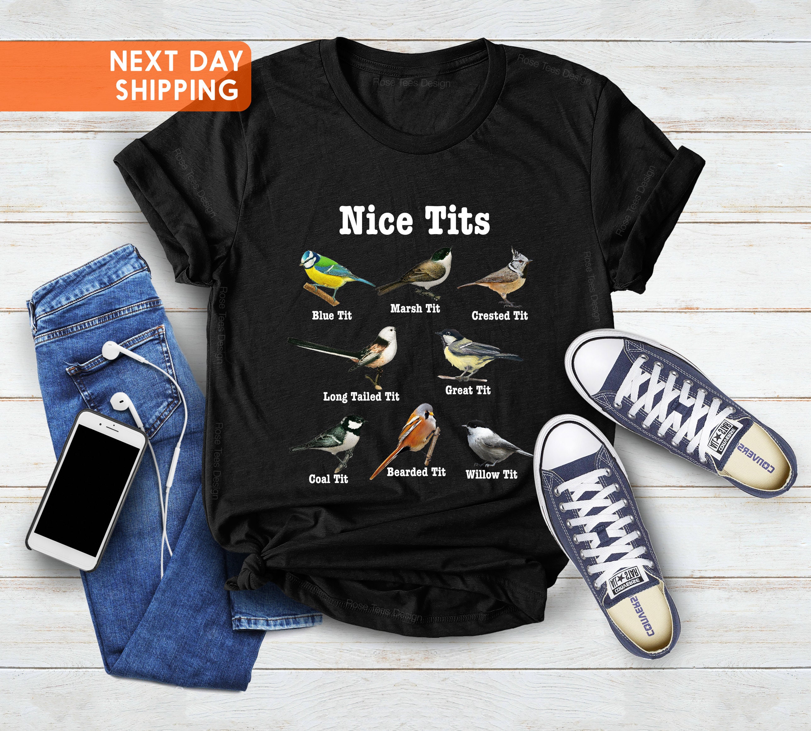 Nice Tits Birds Shirt, Bird Lovers Shirt