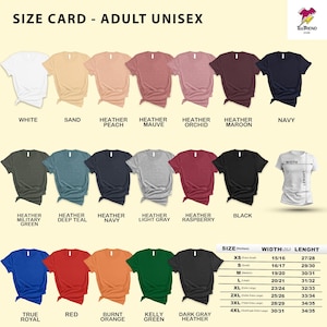 the size chart for a women's t - shirt