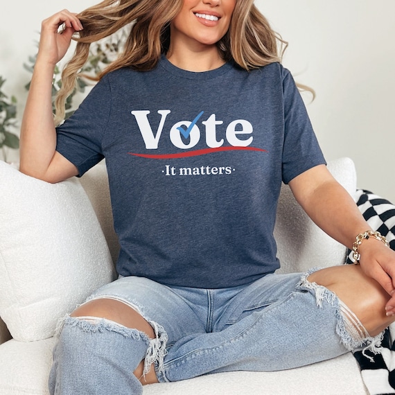 Vote It Matters Shirt - Election 2026 - Voter Tee - Vote Day - Political shirts