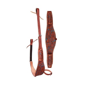Western Leather Back Cinch: Heavy Duty Saddle Girth, 36 inch