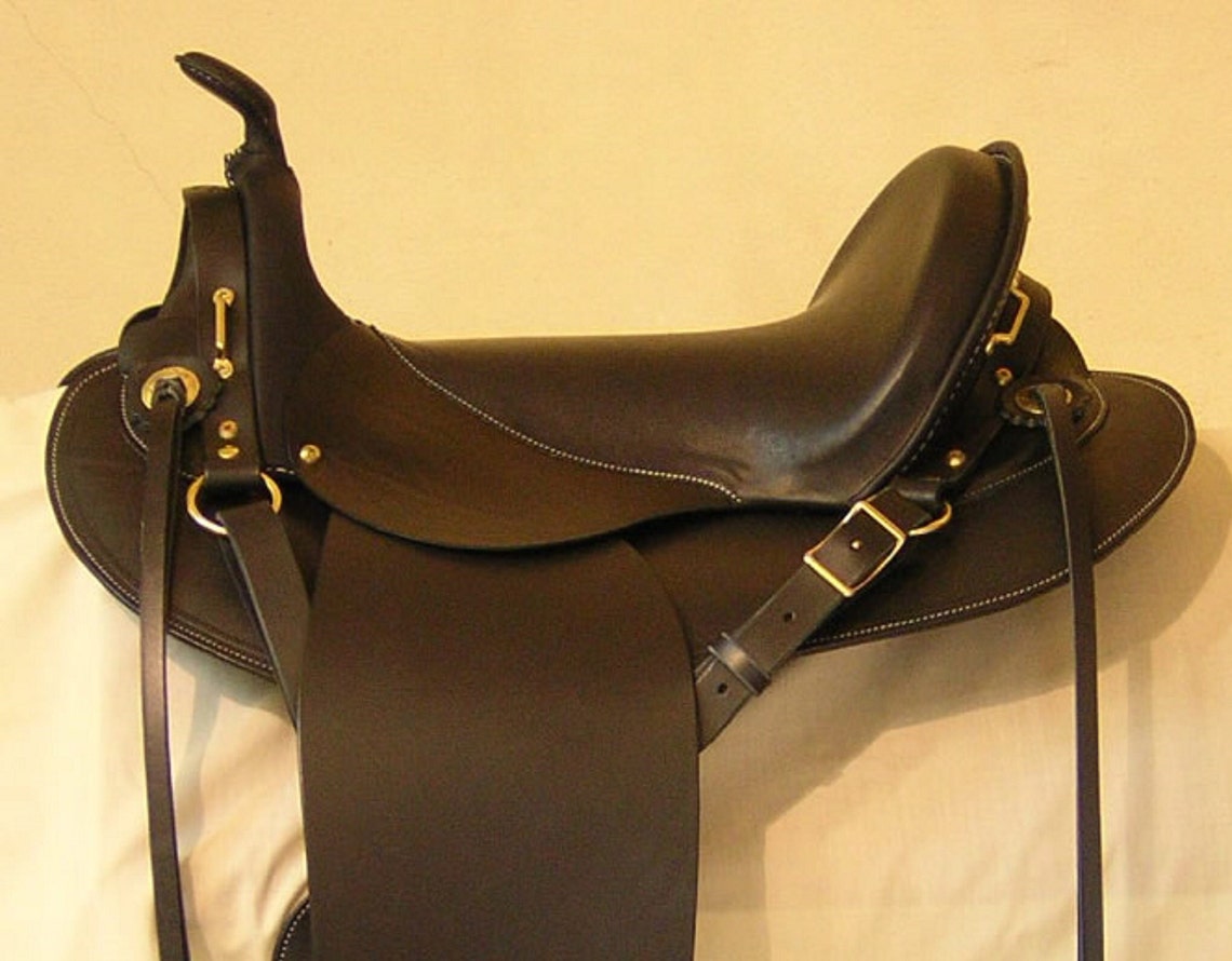 Endurance Leather Beautiful Western Saddle Cutback Skirts English