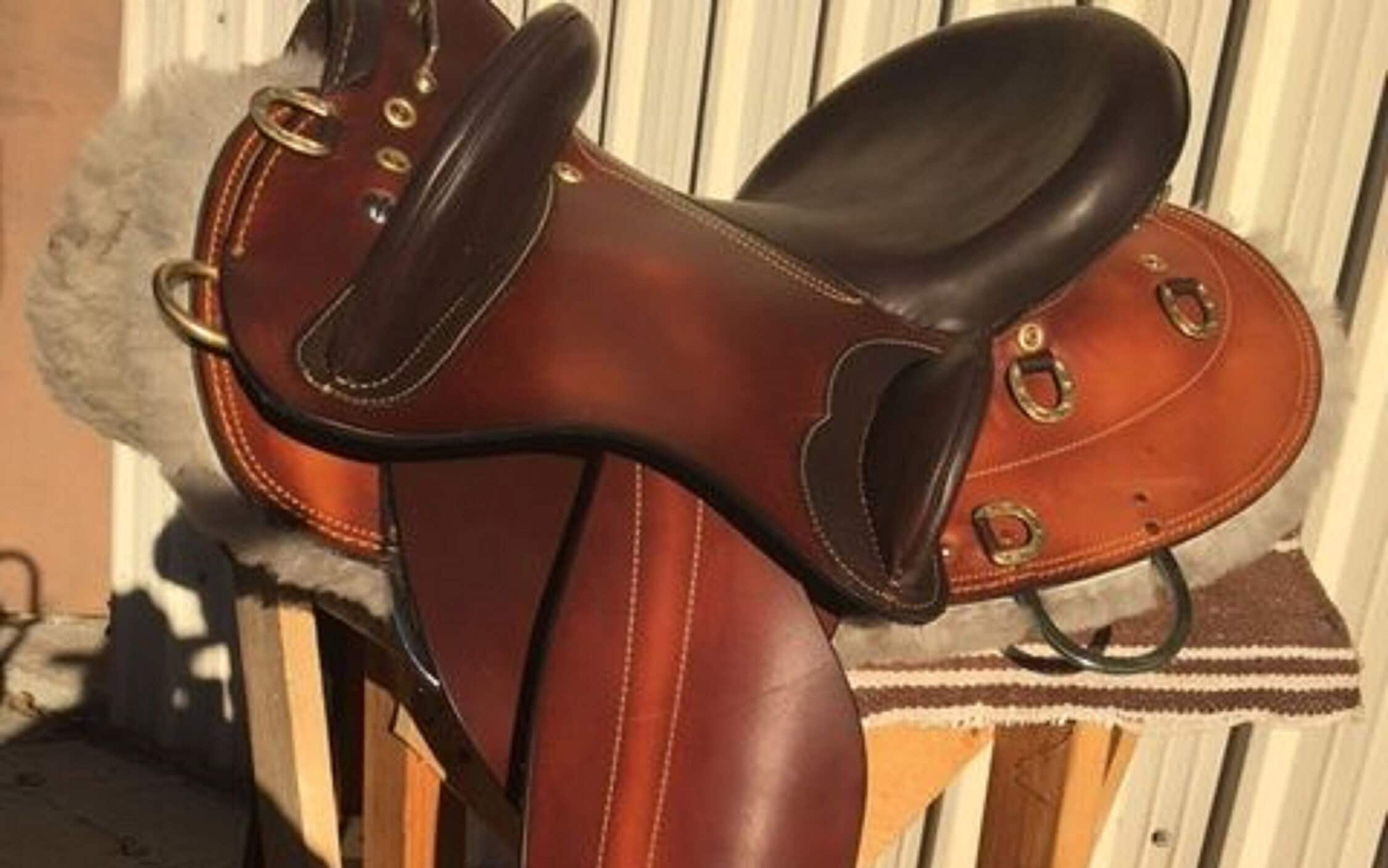 Australian Stock Saddle High Quality Leather Half Breed Barco Saddle