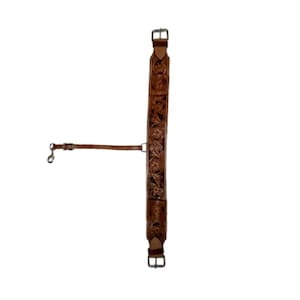 Heavy Duty Leather Back Cinch: Western Roper Ranch Trail Girth, 36 Inches