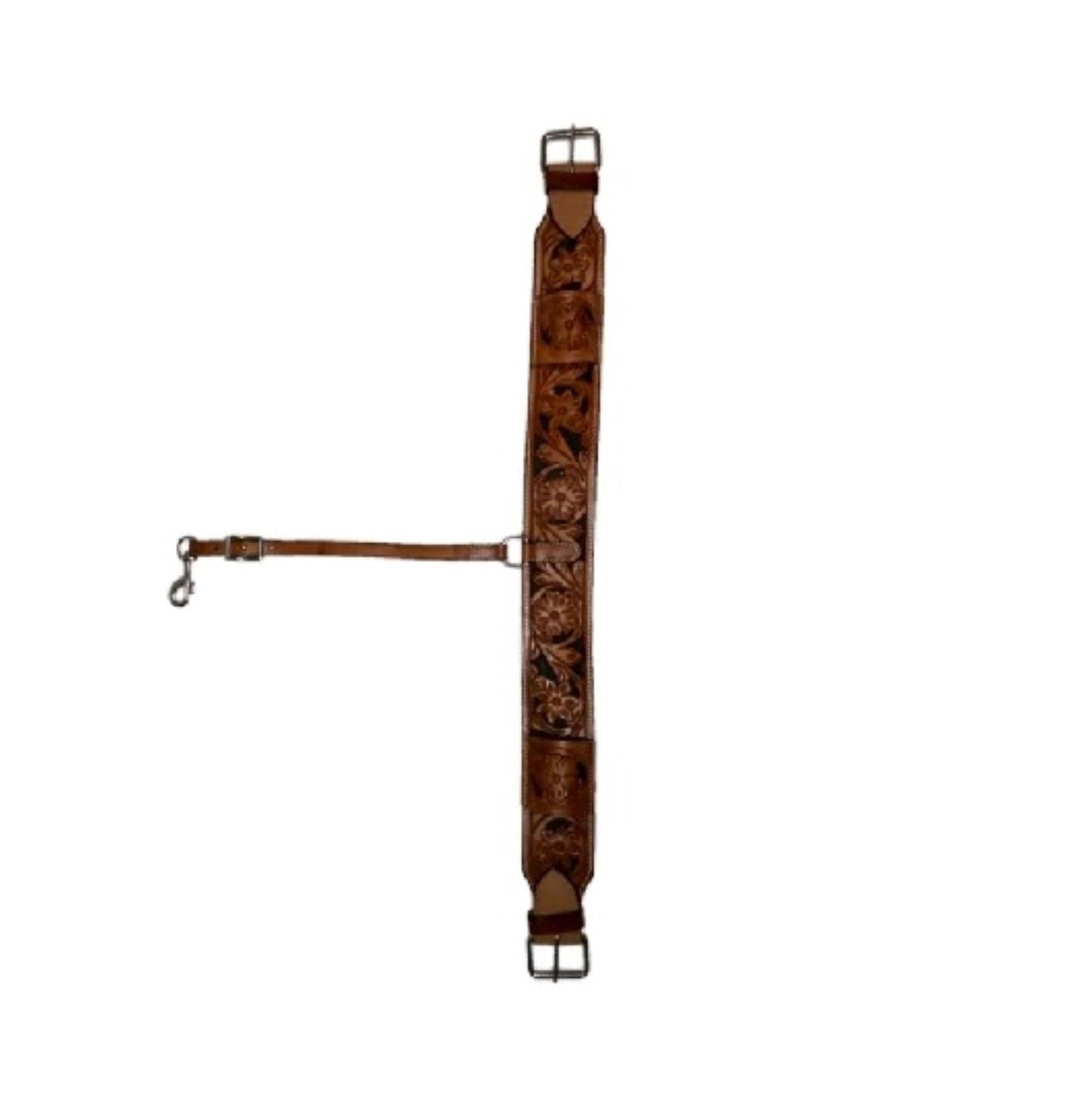 Ensemble d'attaches de selle de ranch Roper cuir marron