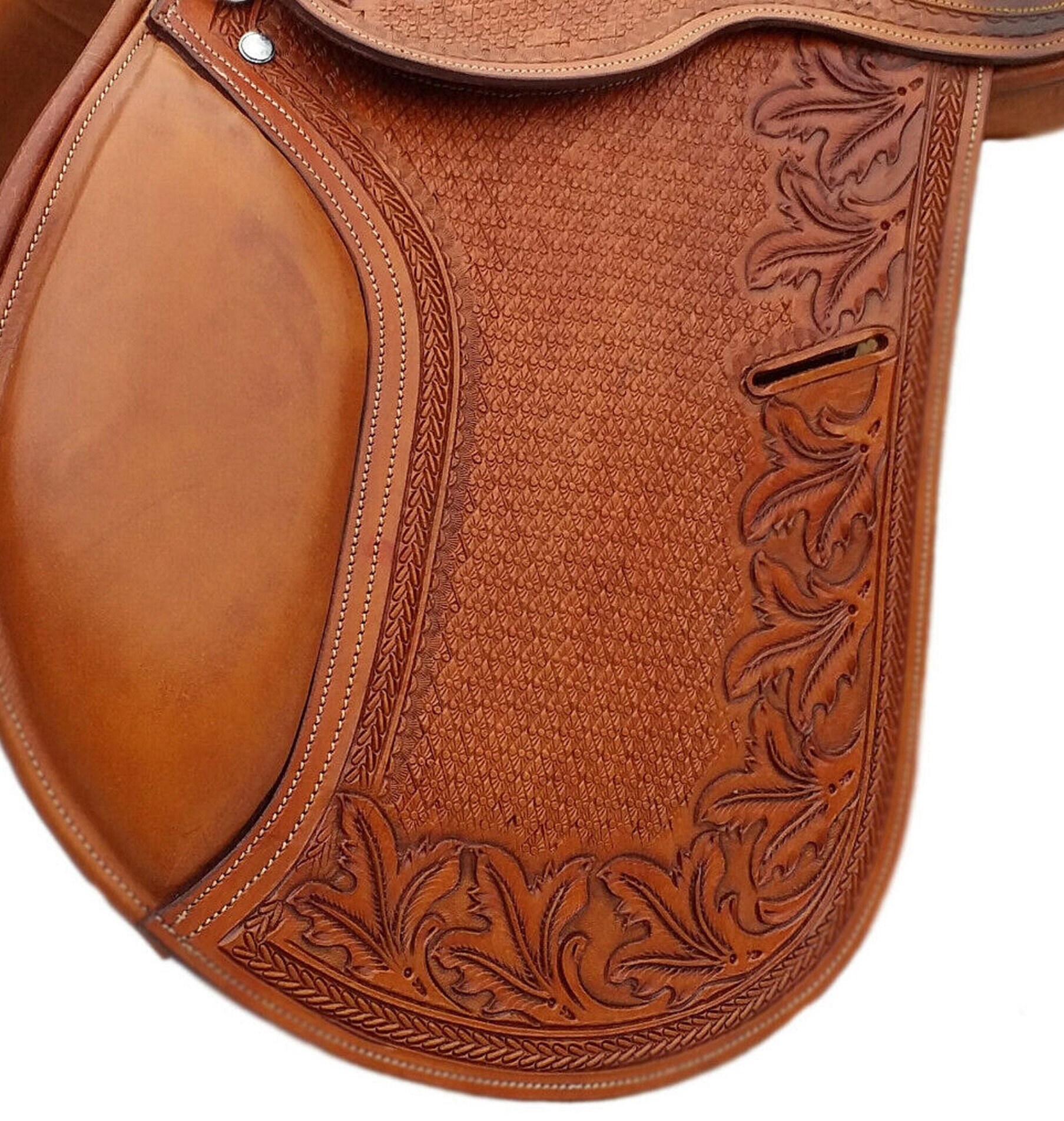 Sella Inglese Completa Di Staffe E Staffili - Sport Equestri In Vendita - Foto 13