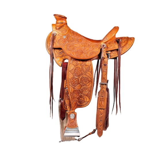 Pettorale Western Tough-1 Ranch Style – Pelle Lavorata A Mano Per Sella Western