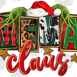 Christmas Mema Claus png sublimation design download, Christmas png, Christmas Mema png, Mema png, sublimate designs download