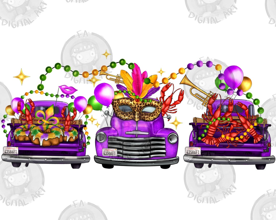 mardi gras truck float for sale