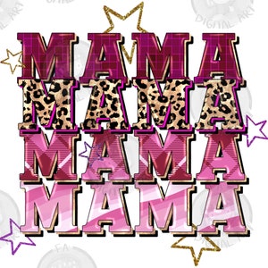 Mama Mama Mama Mama Png Sublimation Design Download - Etsy