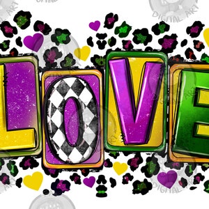Mardi Gras love png sublimation design download, Happy Mardi Gras png, Mardi Gras png design, sublimate designs download