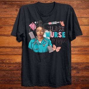 Black Nurse Magic Png Sublimation Design Download, Afro American Png ...