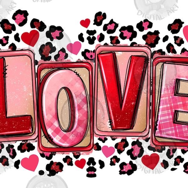 Valentine's Day love png sublimation design download, love Valentine png, Valentine's Day png, western love png, sublimate designs download