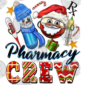 Pharmacy Crew png sublimation design download, Christmas png, Christmas Pharmacy png, Pharmacy png, sublimate designs download