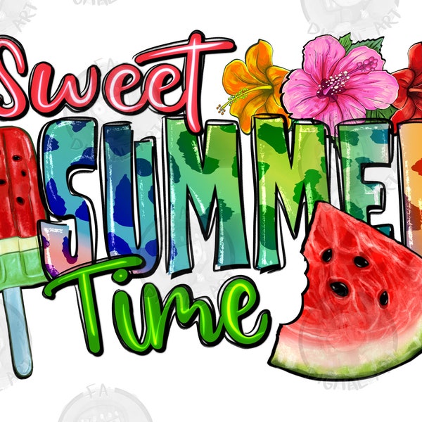 Sweet summer time png sublimation design download, summer vibes png, summer times png, hello summer png, sublimate designs download