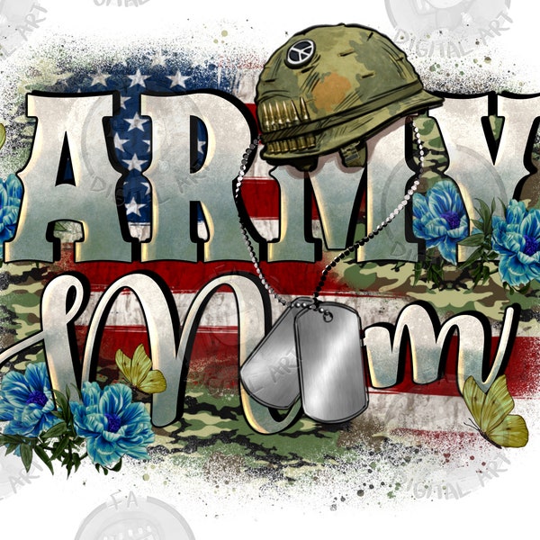 Army Mom - Etsy