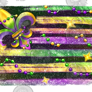 Mardi Gras flag png sublimation design download, Mardi Gras png, Mardi Gras png design, fleur de lis png, sublimate designs download