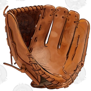 Baseball glove png sublimation design download, sport png, hand drawn glove png, Baseball png, sports png, sublimate designs download