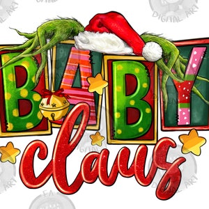 Christmas baby claus png sublimate design download, Christmas png, baby claus png, Merry Christmas png, sublimate designs download