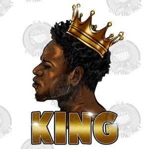 Black King png Sublimation Design download, Afro American png, afro man png, afro png, black people png, sublimate designs download