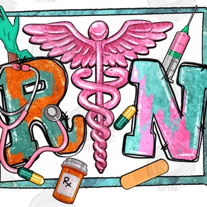 RN Nurse png sublimation design download, Registered Nurse png, Nursing png, Nurse love png, Nurse png, sublimate designs download