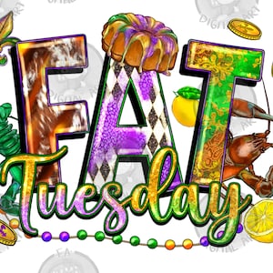 Fat Tuesday png sublimation design download, Mardi Gras png, Mardi Gras png design, Mardi Gras carnival png, sublimate designs download