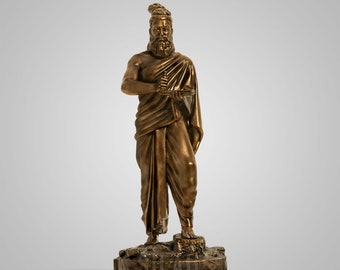 Sculpture SILAII Thiruvalluvar figurine complète