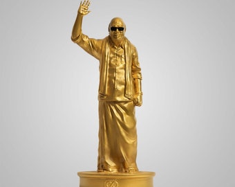 Kalaignar 100 - Sculpture complète