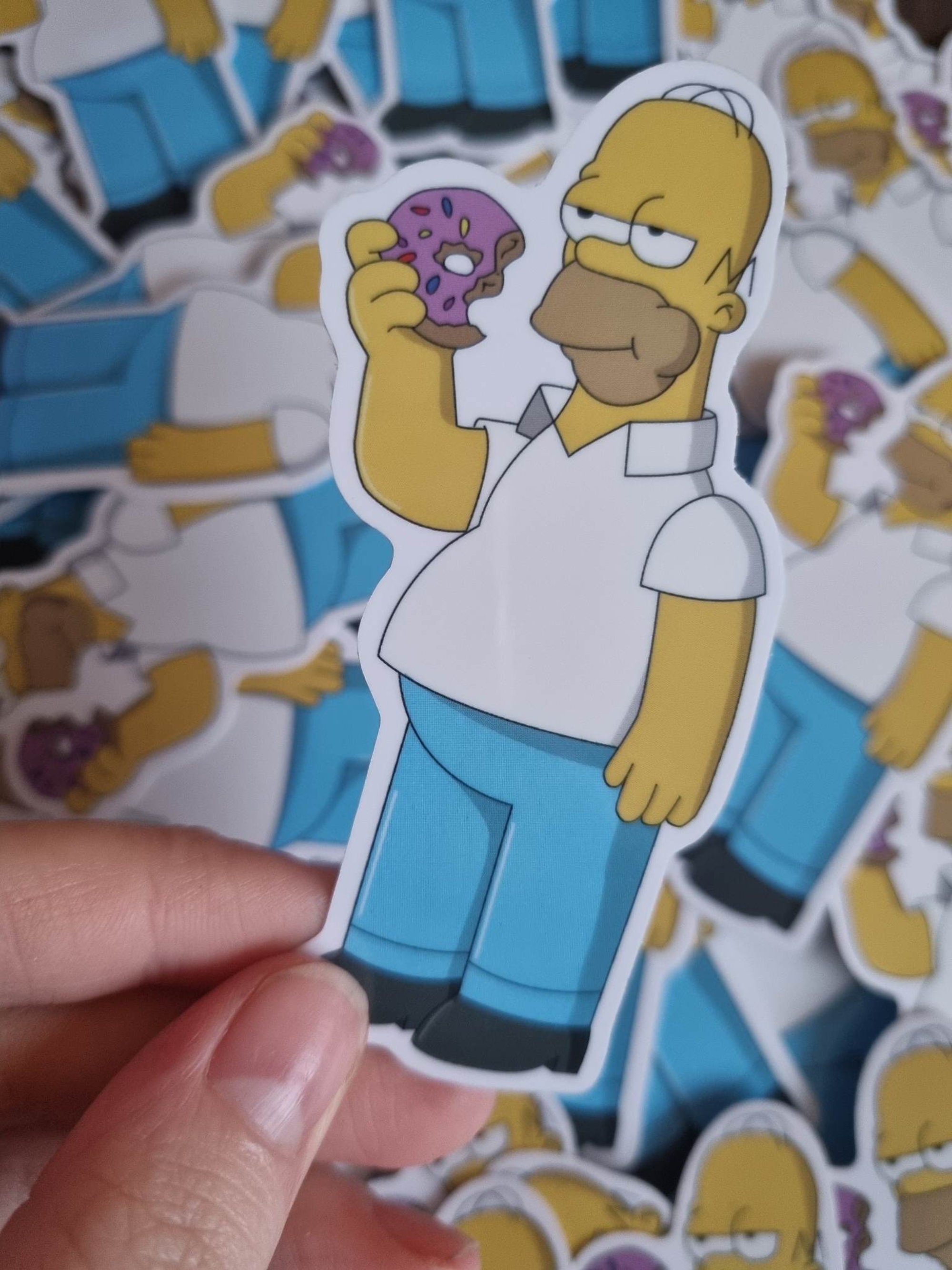 Simpsons Sticker Simpsons Stickers, Vinyl Stickers, Waterproof Stickers, Character ...