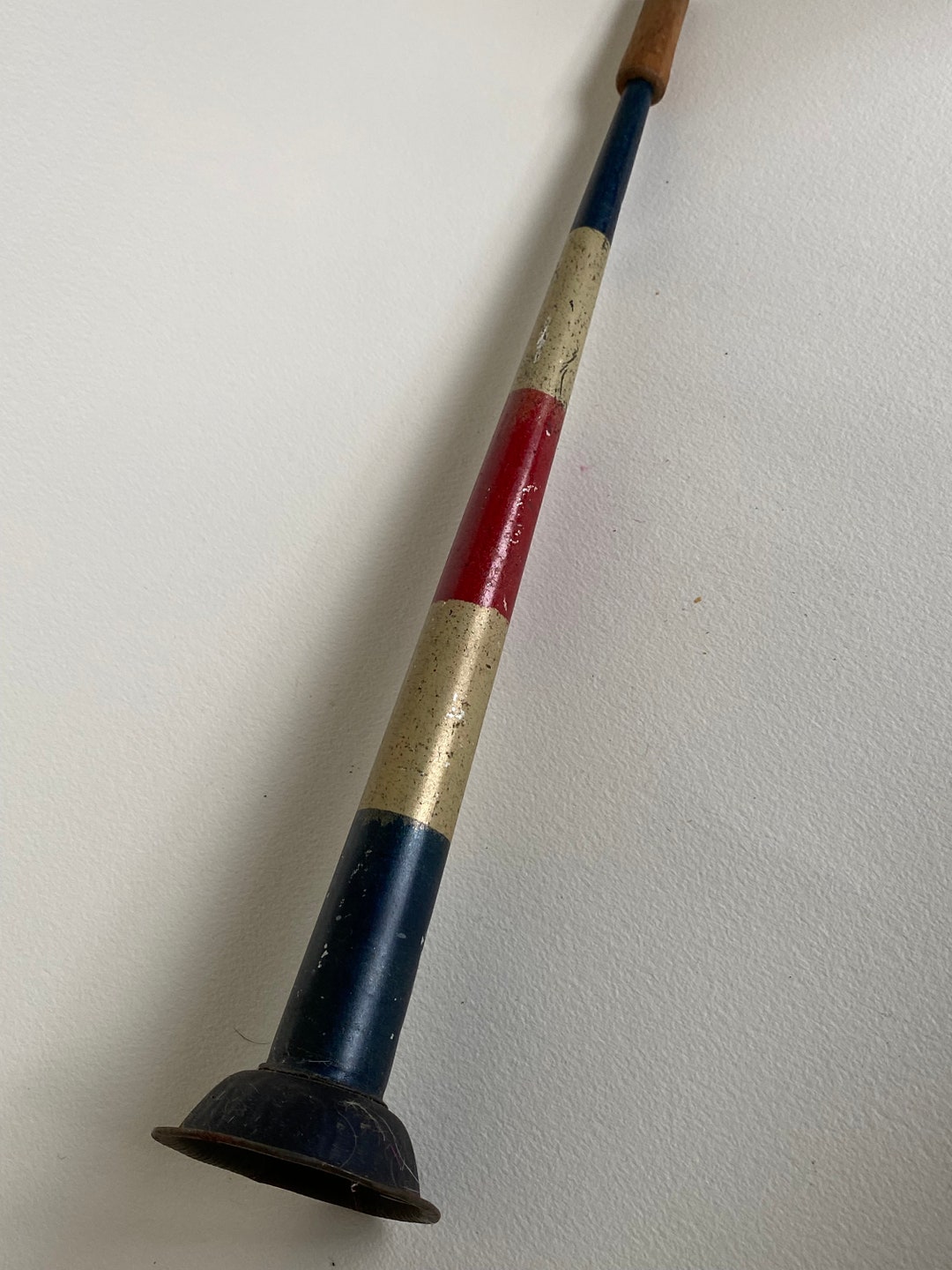 Vintage Tin Parade Horn Early 1900s Etsy