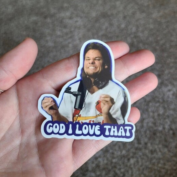 God I Love That Theo Von Sticker | This Past Weekend Sticker
