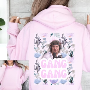Theo Von Hoodie | Theo Von Gang Gang Graphic Oversized Hoodie |  Three Color Options