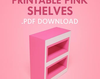 Cómoda/cajonera a escala 1:6 para casa de muñecas / Dormitorio para casa de muñecas DIY / Descarga de PDF imprimible para muñecas de moda de 12 pulgadas