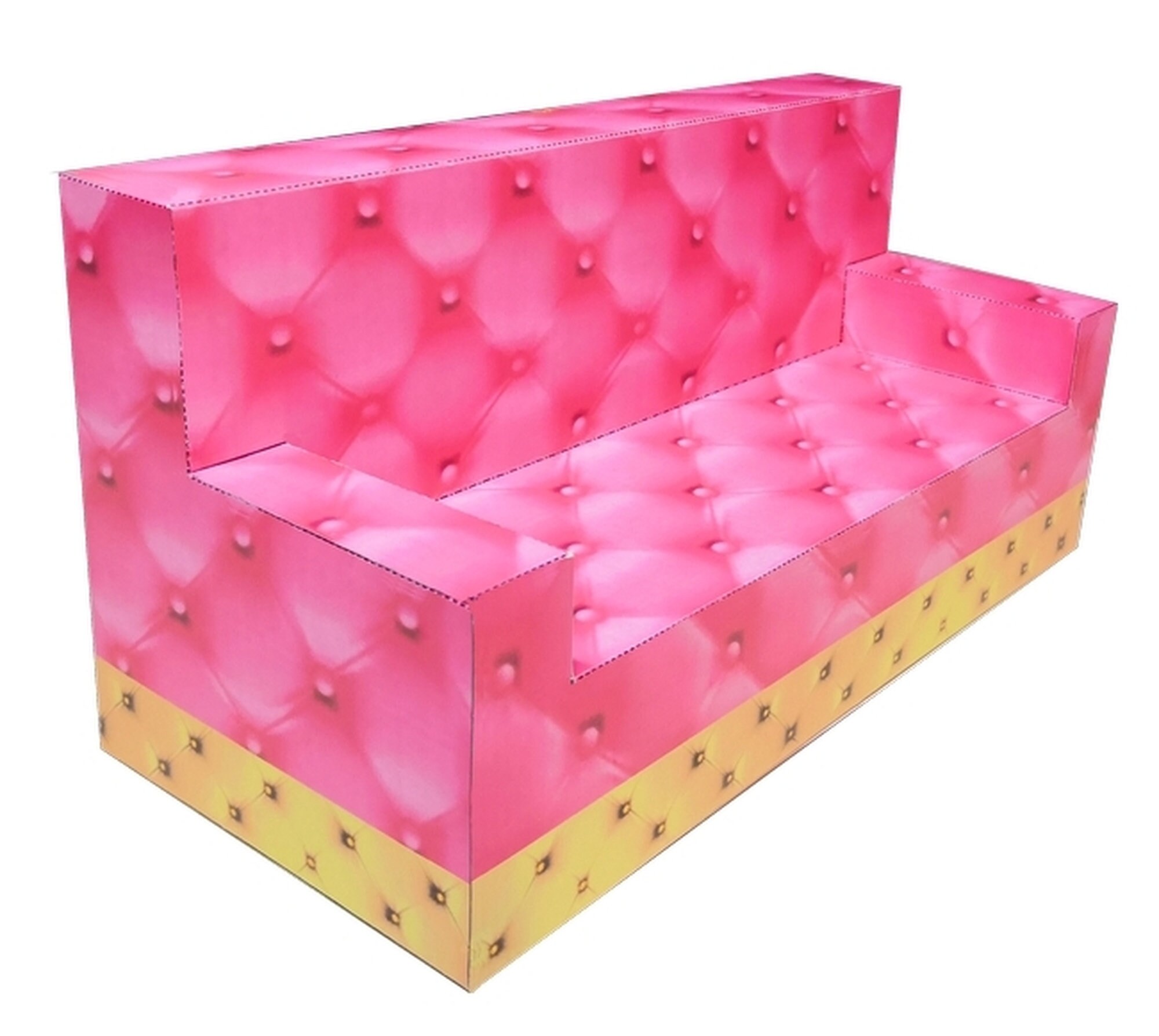 Printable SOFA Furniture Paper-cut, Digital PDF Download for Dolls 1/6 Dollhouse Furniture 12 In ...