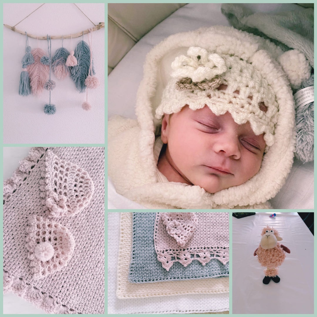 Baby Blanket Crochet Baby Blanket Child Blanket Crochet Etsy