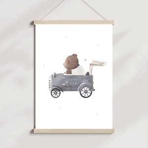 Kinderzimmerposter Bär