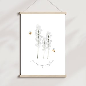 Affiche de pépinière de fleurs
