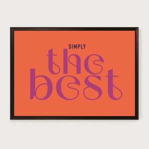 Simply the Best, Tina Turner, Unframed Song lyric Print, Art Poster, Music Print, Rock Art