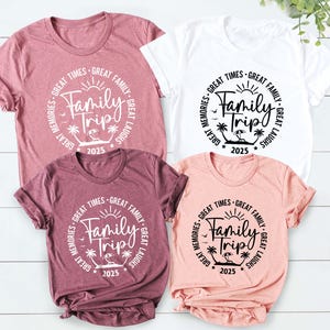 Family Vacation 2026 Shirt: Matching Beach Trip Tee