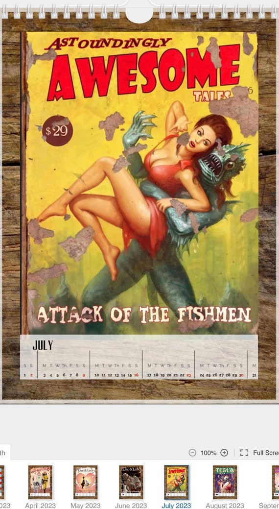 SALE Fallout 4 & Fallout 76 2023 Calendar. Magazine - Etsy