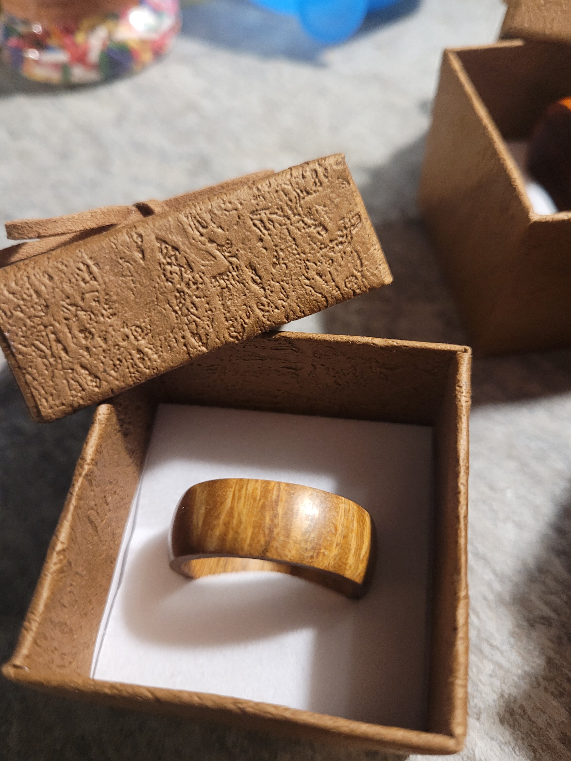 Sandalwood Ring Etsy