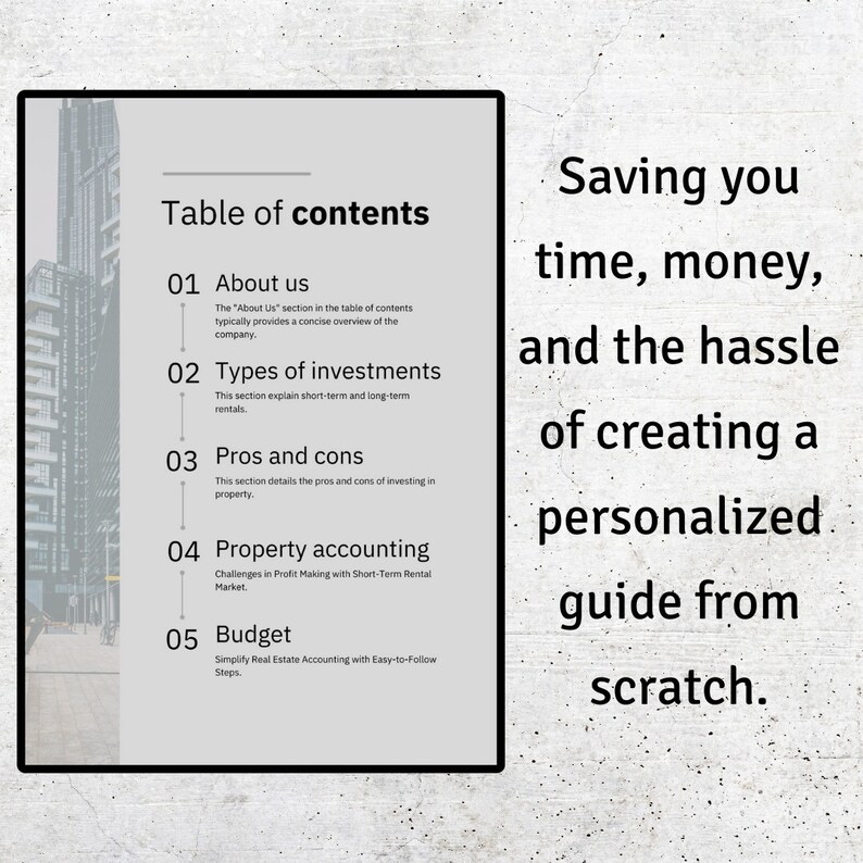 Real Estate Investment Types Guide - Canva Editable Property Management ...