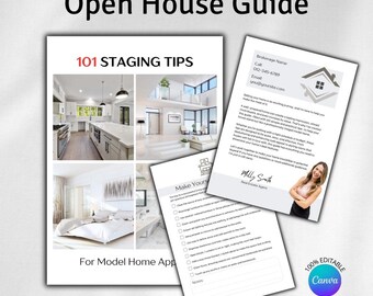 Home Seller Open House Guide - Canva Marketing Template