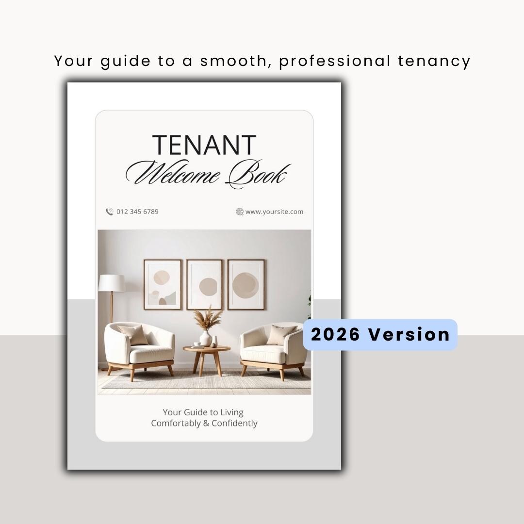 Editable Tenant Welcome Packet | Canva Pre-written Template - Etsy