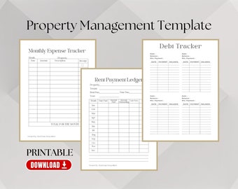 Rental Property Management Checklist - Printable Download