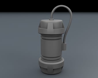 Overwatch Junkrat Granaat / Bom 3D Model