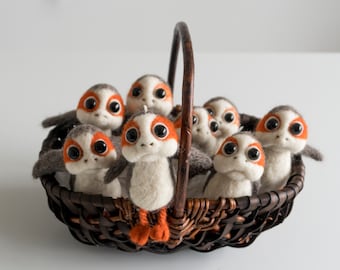 Star Wars Porg naaldvilt figuur