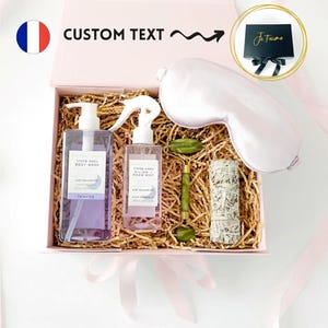 Personalized Wellness and Serenity Gift Box, Spiritual Gift Idea, Self-Care Box, Winter Gift, Gift Box