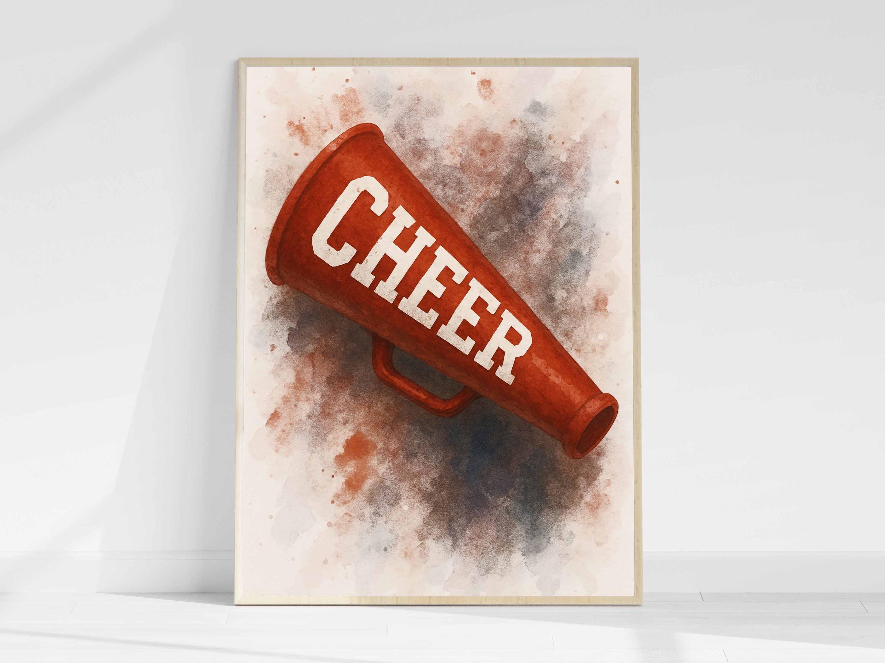Cheerleading Prints Set of 3 Cheerleading Posters Cheerleader Gift ...